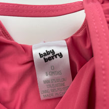 Load image into Gallery viewer, Girls Baby Berry, long sleeve swim one-piece, EUC, size 0,  