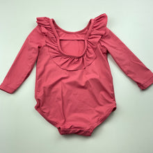 Load image into Gallery viewer, Girls Baby Berry, long sleeve swim one-piece, EUC, size 0,  