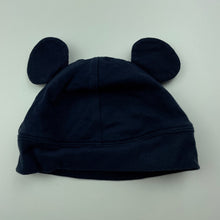 Load image into Gallery viewer, Boys Disney, navy hat / beanie, GUC, size 00,  