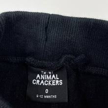 Load image into Gallery viewer, Boys Animal Crackers, fleece lined casual pants, elasticated, EUC, size 0,  