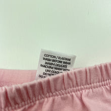 Load image into Gallery viewer, Girls Target, pink ruffle bloomers / nappy cover, EUC, size 00,  