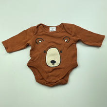 Load image into Gallery viewer, unisex Baby Berry, cotton bodysuit / romper, bear, GUC, size 0000,  