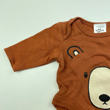 Load image into Gallery viewer, unisex Baby Berry, cotton bodysuit / romper, bear, GUC, size 0000,  