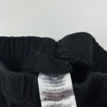 Load image into Gallery viewer, Girls Lonsdale, black stretchy leggings, elasticated, FUC, size 0,  