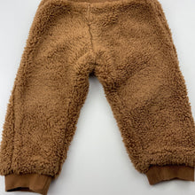Load image into Gallery viewer, unisex H&amp;M, cotton lined fleece pants / bottoms, elasticated, GUC, size 1,  