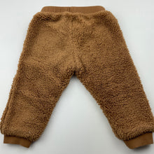 Load image into Gallery viewer, unisex H&amp;M, cotton lined fleece pants / bottoms, elasticated, GUC, size 1,  