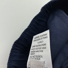 Load image into Gallery viewer, Boys Dymples, navy stretch cotton shorts, elasticated, EUC, size 1,  
