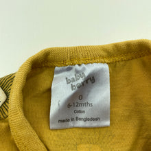 Load image into Gallery viewer, Boys Baby Berry, cotton long sleeve henley top, lions, FUC, size 0,  
