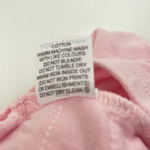 Load image into Gallery viewer, Girls Marquise, pink cotton ruffle bloomer / nappy cover, EUC, size 00,  