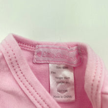 Load image into Gallery viewer, Girls Little Bundles, pink cotton top, chicks, FUC, size 0000,  