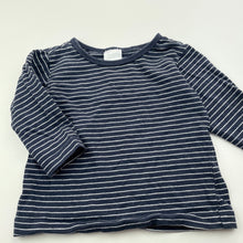 Load image into Gallery viewer, Boys Tiny Little Wonders, striped cotton top, FUC, size 00,  