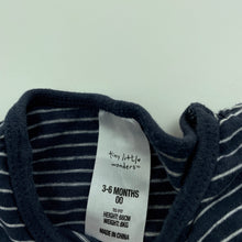 Load image into Gallery viewer, Boys Tiny Little Wonders, striped cotton top, FUC, size 00,  