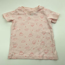 Load image into Gallery viewer, Girls Target, pink cotton pyjama top &amp; shorts, EUC, size 0,  
