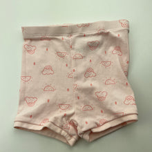 Load image into Gallery viewer, Girls Target, pink cotton pyjama top &amp; shorts, EUC, size 0,  