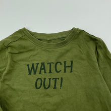 Load image into Gallery viewer, Boys Anko, khaki cotton long sleeve top, GUC, size 2,  
