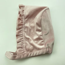 Load image into Gallery viewer, Girls Baby Berry, pink velour hat / bonnet, EUC, size 000-00,  