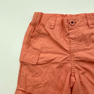 Boys Kids & Co, lightweight cotton cargo shorts, elasticated, EUC, size 0,  