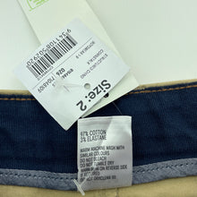 Load image into Gallery viewer, Boys Anko, stretch cotton chino shorts, adjustable, NEW, size 2,  
