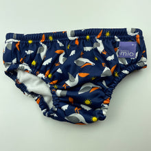 Load image into Gallery viewer, unisex Bambino Mio, swim bottoms, elasticated (12-15kg), EUC, size 1,  