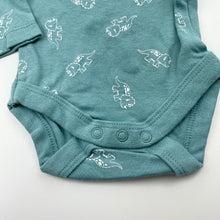 Load image into Gallery viewer, unisex Baby Berry, cotton bodysuit / romper, dinosaurs, NEW, size 00000,  