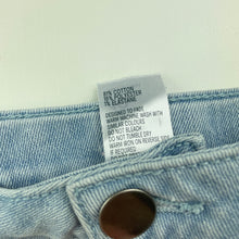 Load image into Gallery viewer, Girls Anko, blue stretch denim skirt, adjustable, L: 31cm, GUC, size 10,  