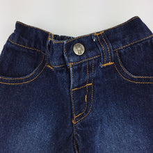 Load image into Gallery viewer, Boys Target, dark denim jeans, elasticated, GUC, size 000