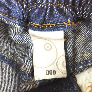 Boys Target, dark denim jeans, elasticated, GUC, size 000