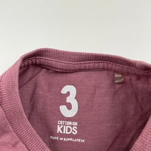 Load image into Gallery viewer, Boys Cotton On, cotton t-shirt / top, marks on front, FUC, size 3,  