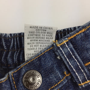 Boys Target, blue denim jeans, elasticated, GUC, size 000