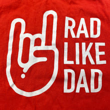 Load image into Gallery viewer, unisex Baby Berry, orange t-shirt / top, dad, EUC, size 0,  