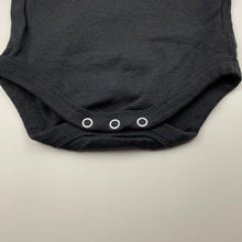 Load image into Gallery viewer, unisex Baby Berry, grey cotton bodysuit / romper, GUC, size 00,  