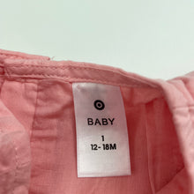Load image into Gallery viewer, Girls Target, lined broderie cotton top, EUC, size 1,  