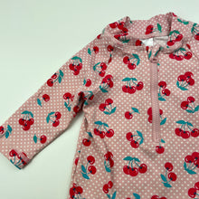 Load image into Gallery viewer, Girls Baby Berry, long sleeve swim one-piece, EUC, size 00,  