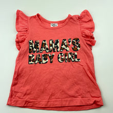 Load image into Gallery viewer, Girls Baby Berry, cotton ruffle t-shirt / top, GUC, size 0,  