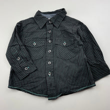 Load image into Gallery viewer, Boys H&amp;T, lightweight cotton long sleeve shirt, EUC, size 1,  