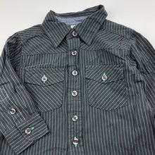 Load image into Gallery viewer, Boys H&amp;T, lightweight cotton long sleeve shirt, EUC, size 1,  