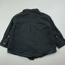 Load image into Gallery viewer, Boys H&amp;T, lightweight cotton long sleeve shirt, EUC, size 1,  