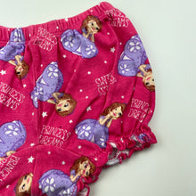 Load image into Gallery viewer, Girls Disney, Princess cotton pyjama shorts, GUC, size 0,  