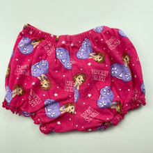 Load image into Gallery viewer, Girls Disney, Princess cotton pyjama shorts, GUC, size 0,  