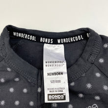 Load image into Gallery viewer, unisex Bonds, WONDERCOOL zip wondersuit / romper, EUC, size 0000,  