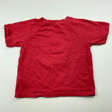 Load image into Gallery viewer, Boys purebaby, organic cotton Christmas t-shirt / top, GUC, size 1,  