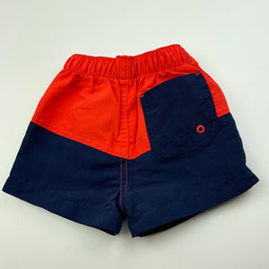 Boys Dymples, lightweight board shorts, elasticated, EUC, size 00,  