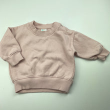 Load image into Gallery viewer, Girls Baby Berry, pink fleece lined sweater / jumper, GUC, size 0,  