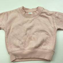 Load image into Gallery viewer, Girls Baby Berry, pink fleece lined sweater / jumper, GUC, size 0,  