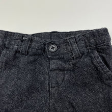 Load image into Gallery viewer, Boys Dymples, grey cotton pants, adjustable, GUC, size 000,  