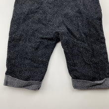 Load image into Gallery viewer, Boys Dymples, grey cotton pants, adjustable, GUC, size 000,  