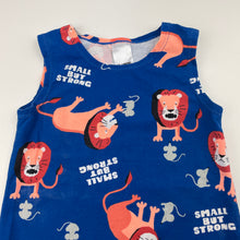 Load image into Gallery viewer, Boys Bonds, stretchy romper, lion, FUC, size 1,  