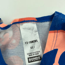 Load image into Gallery viewer, Boys Bonds, stretchy romper, lion, FUC, size 1,  