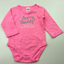 Load image into Gallery viewer, Girls Ollie&#39;s Place, soft feel bodysuit / romper, EUC, size 00,  