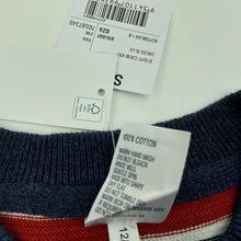 Load image into Gallery viewer, Boys Anko, striped knitted cotton sweater / jumper, NEW, size 1,  